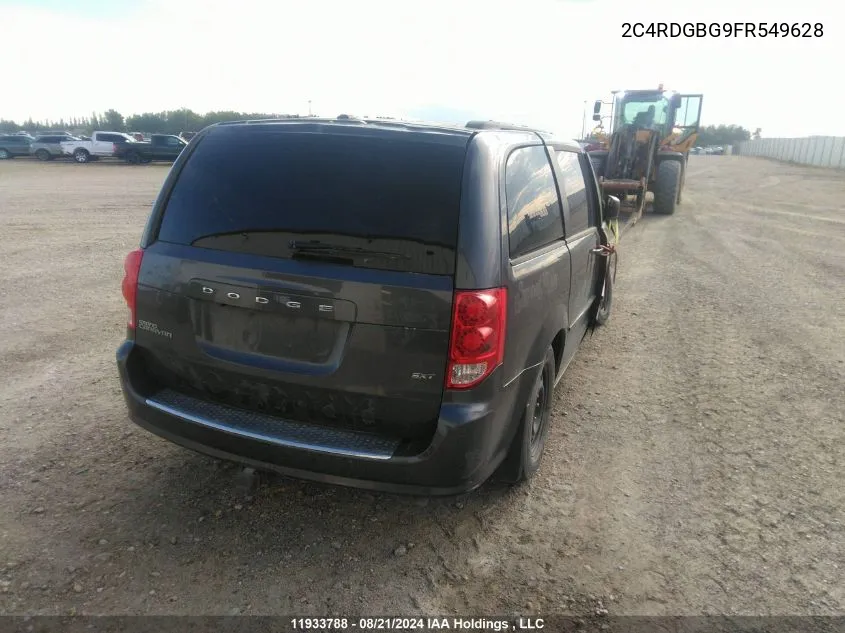 2C4RDGBG9FR549628 2015 Dodge Grand Caravan Se