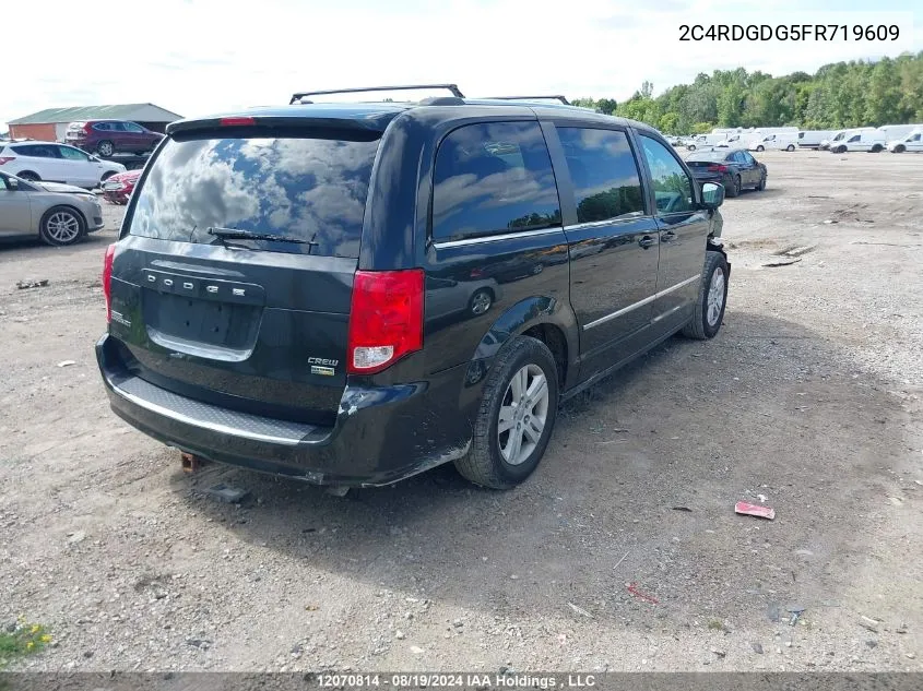 2C4RDGDG5FR719609 2015 Dodge Grand Caravan