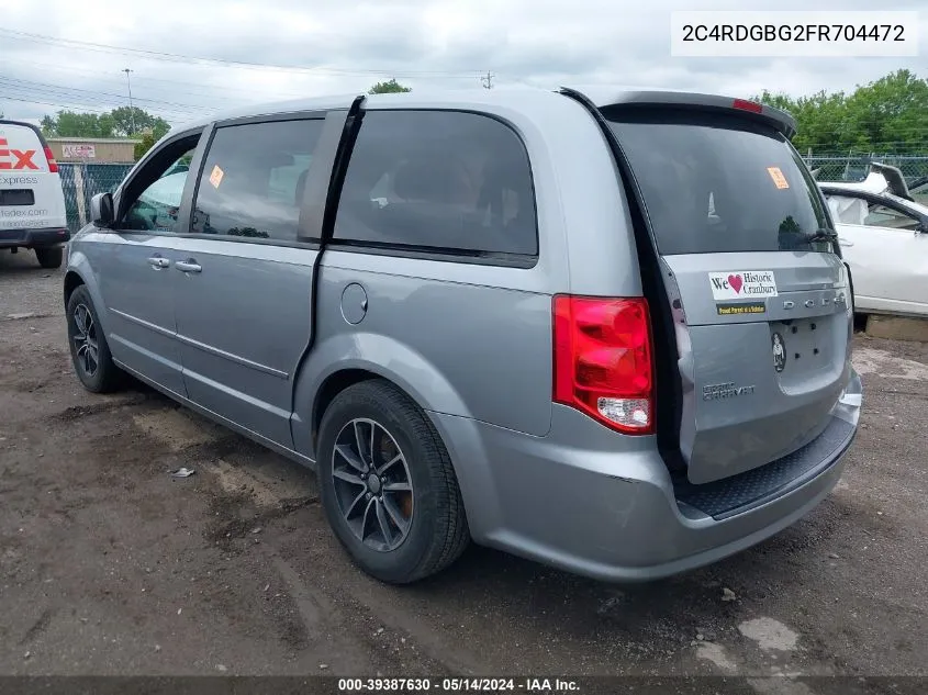 2C4RDGBG2FR704472 2015 Dodge Grand Caravan Se Plus