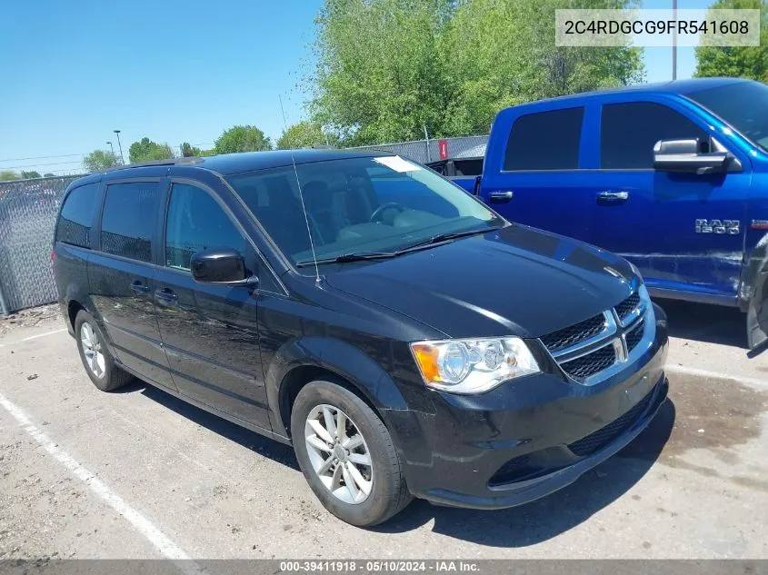 2015 Dodge Grand Caravan Sxt VIN: 2C4RDGCG9FR541608 Lot: 39411918