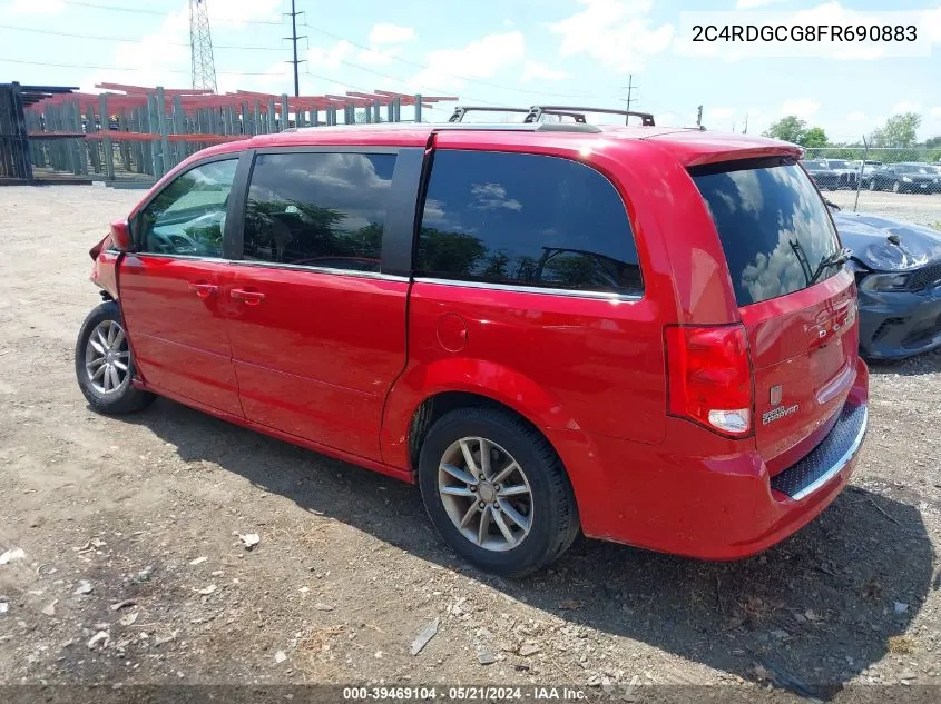 2C4RDGCG8FR690883 2015 Dodge Grand Caravan Sxt Plus