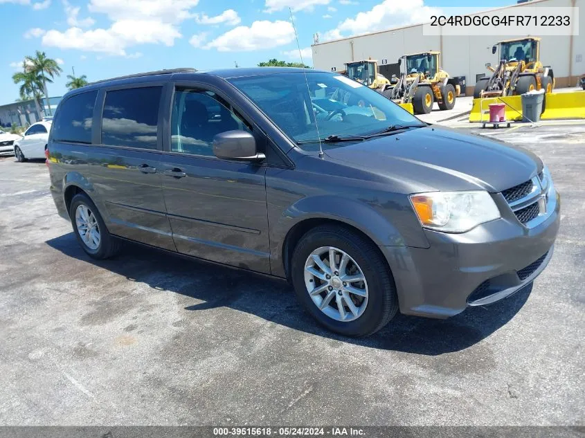 2015 Dodge Grand Caravan Sxt VIN: 2C4RDGCG4FR712233 Lot: 39515618