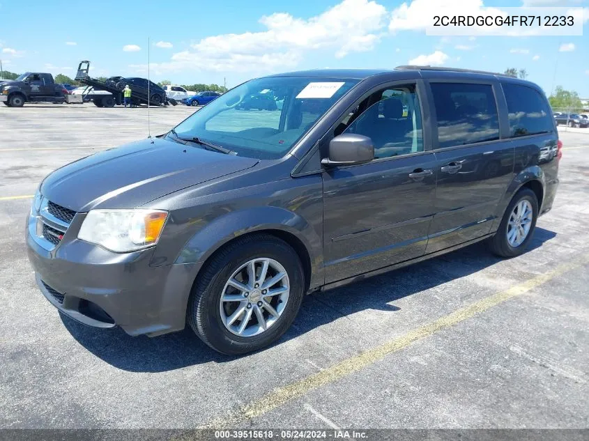 2C4RDGCG4FR712233 2015 Dodge Grand Caravan Sxt