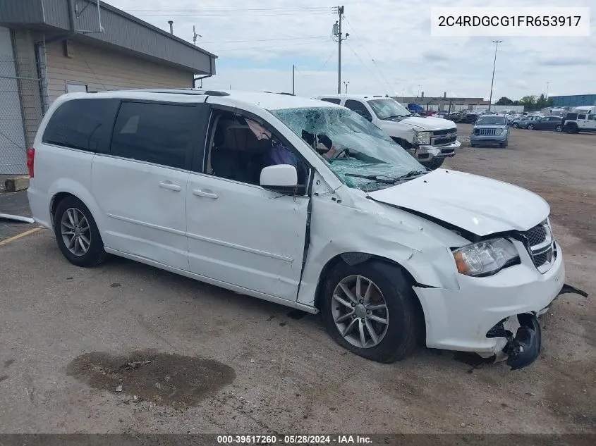 2C4RDGCG1FR653917 2015 Dodge Grand Caravan Sxt Plus