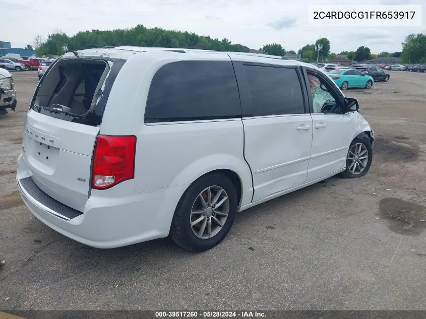 2C4RDGCG1FR653917 2015 Dodge Grand Caravan Sxt Plus