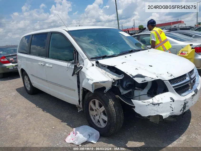 2C4RDGBG5FR542675 2015 Dodge Grand Caravan Se