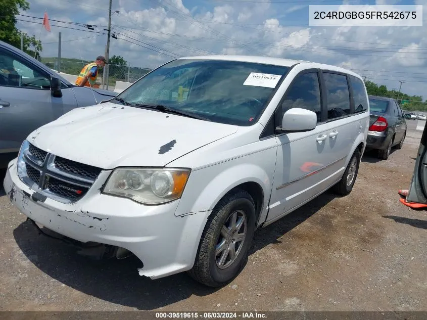 2C4RDGBG5FR542675 2015 Dodge Grand Caravan Se