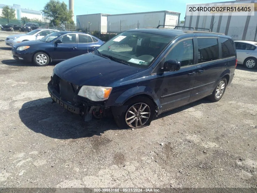 2015 Dodge Grand Caravan Sxt VIN: 2C4RDGCG2FR516405 Lot: 39553168