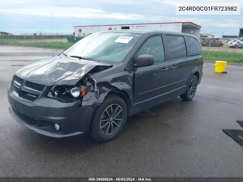 2C4RDGCG1FR723982 2015 Dodge Grand Caravan Sxt Plus