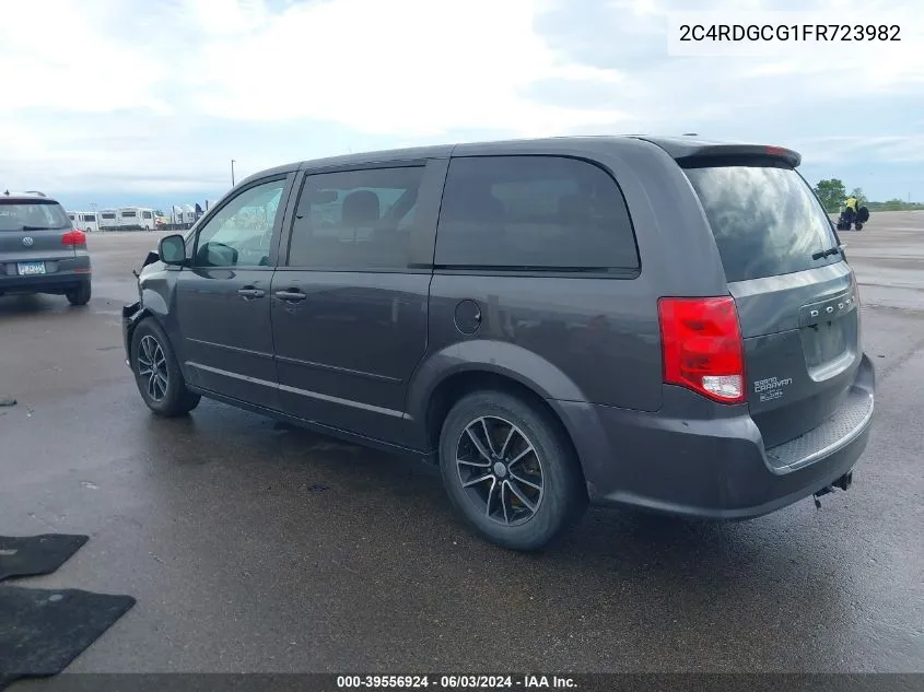 2C4RDGCG1FR723982 2015 Dodge Grand Caravan Sxt Plus