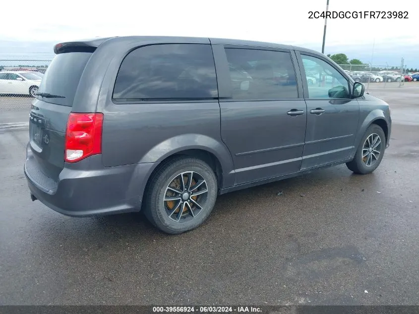 2C4RDGCG1FR723982 2015 Dodge Grand Caravan Sxt Plus