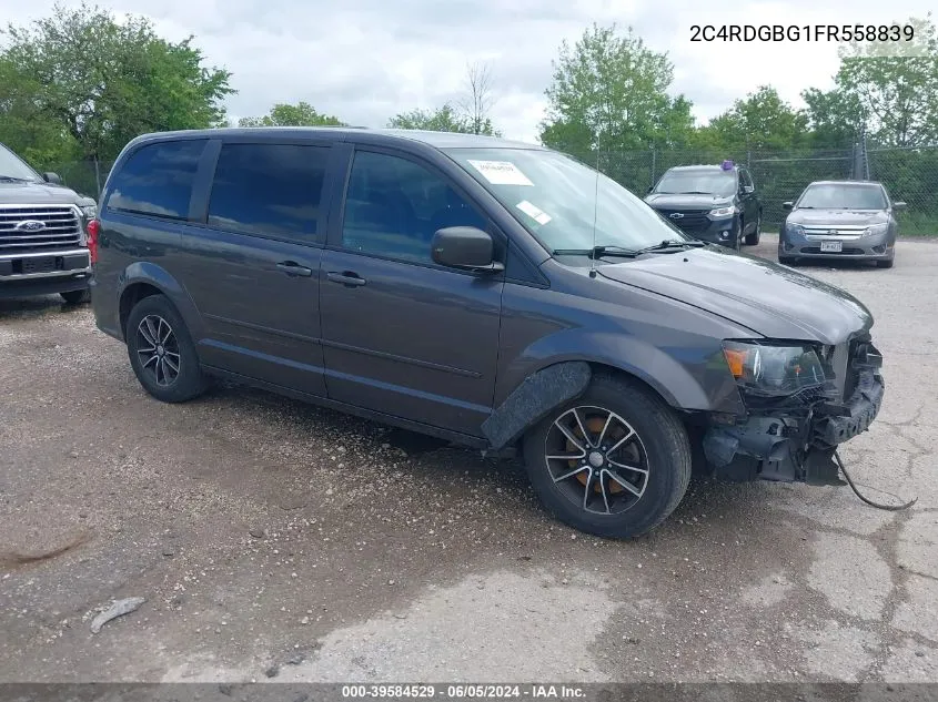 2C4RDGBG1FR558839 2015 Dodge Grand Caravan Se