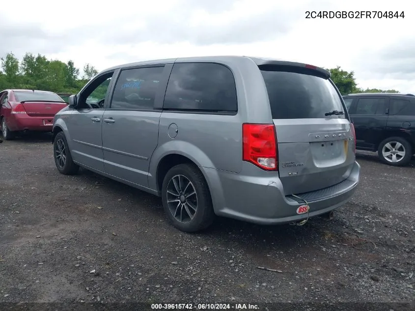 2C4RDGBG2FR704844 2015 Dodge Grand Caravan Se Plus