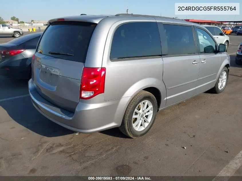 2C4RDGCG5FR555764 2015 Dodge Grand Caravan Sxt