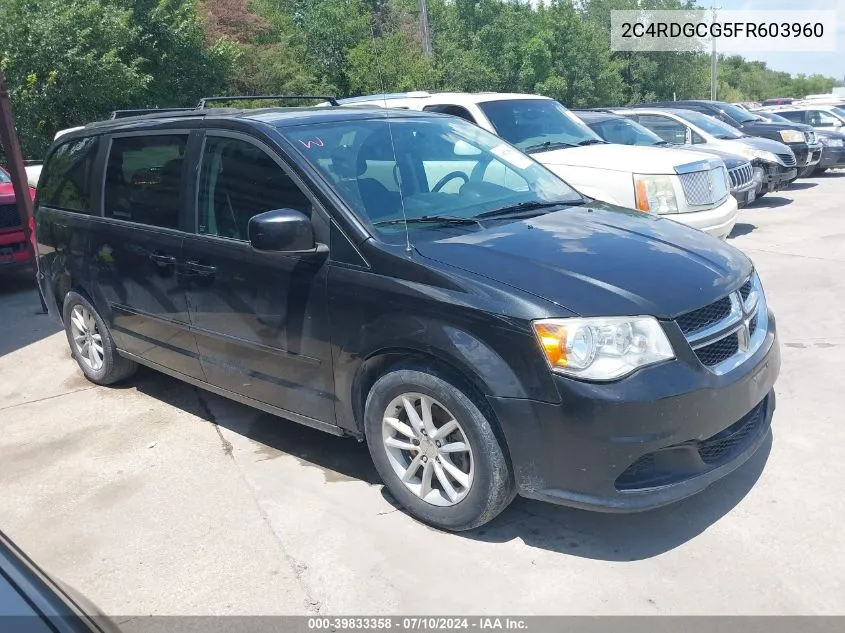 2C4RDGCG5FR603960 2015 Dodge Grand Caravan Sxt