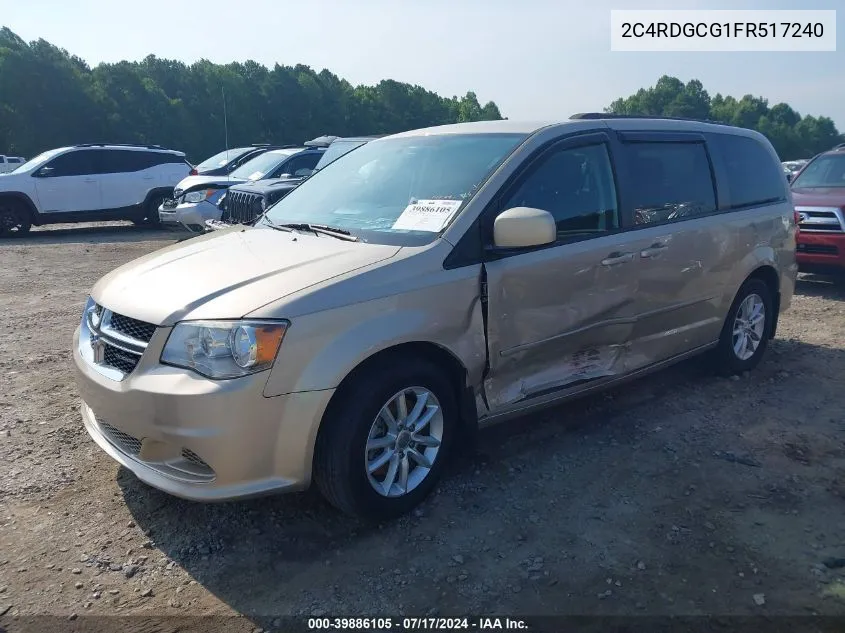 2C4RDGCG1FR517240 2015 Dodge Grand Caravan Sxt