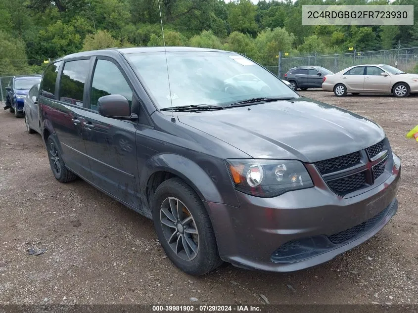 2C4RDGBG2FR723930 2015 Dodge Grand Caravan Se Plus