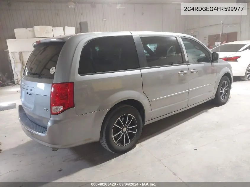 2C4RDGEG4FR599977 2015 Dodge Grand Caravan R/T