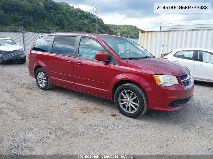 2C4RDGCG6FR733438 2015 Dodge Grand Caravan Sxt