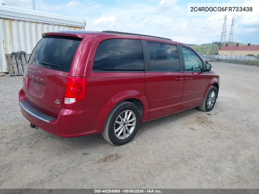 2C4RDGCG6FR733438 2015 Dodge Grand Caravan Sxt