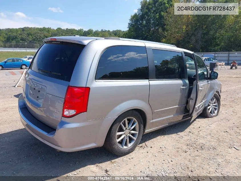 2C4RDGCG1FR728437 2015 Dodge Grand Caravan Sxt Plus