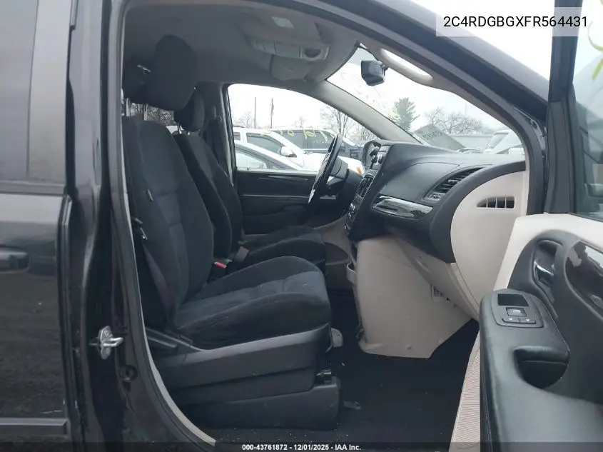 2C4RDGBGXFR564431 2015 Dodge Grand Caravan Se