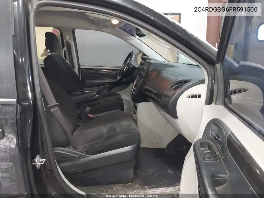 2C4RDGBG6FR591500 2015 Dodge Grand Caravan Se