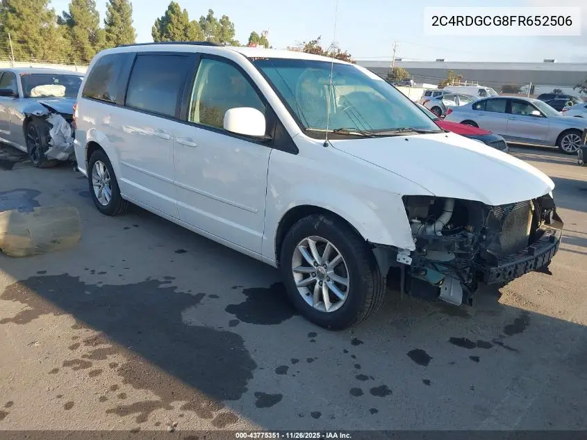 2C4RDGCG8FR652506 2015 Dodge Grand Caravan Sxt