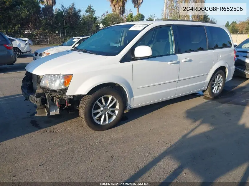 2C4RDGCG8FR652506 2015 Dodge Grand Caravan Sxt