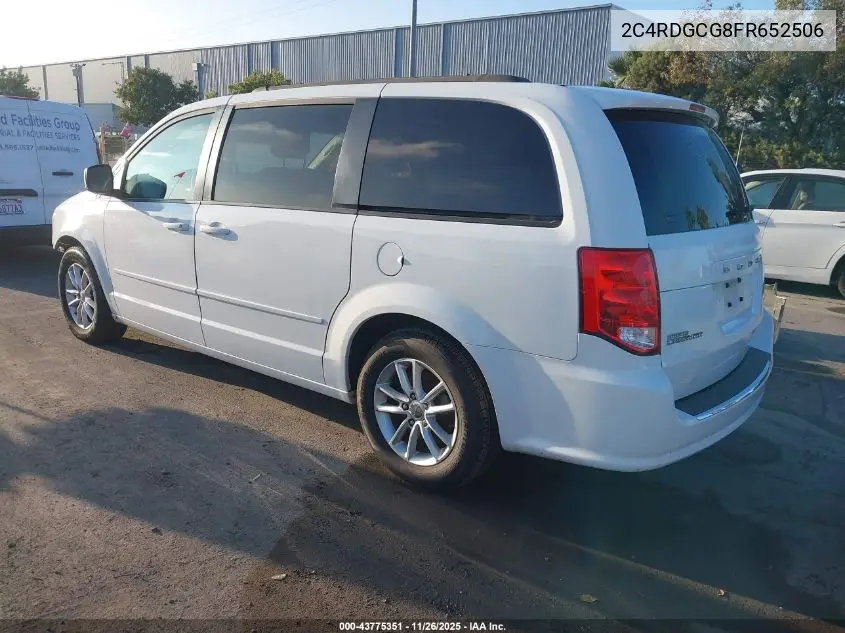 2C4RDGCG8FR652506 2015 Dodge Grand Caravan Sxt
