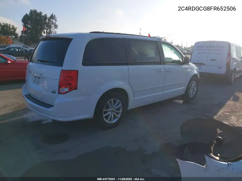 2C4RDGCG8FR652506 2015 Dodge Grand Caravan Sxt