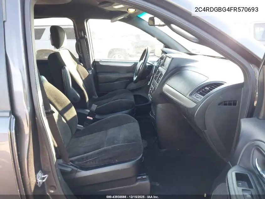2C4RDGBG4FR570693 2015 Dodge Grand Caravan Se