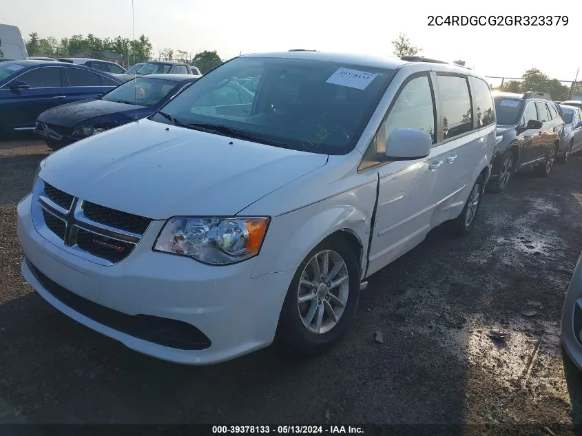 2C4RDGCG2GR323379 2016 Dodge Grand Caravan Sxt