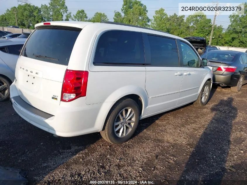 2C4RDGCG2GR323379 2016 Dodge Grand Caravan Sxt