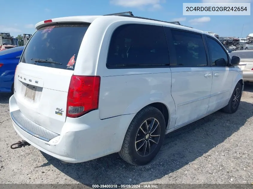 2C4RDGEG2GR242654 2016 Dodge Grand Caravan R/T