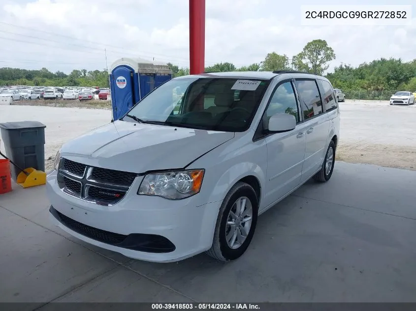 2C4RDGCG9GR272852 2016 Dodge Grand Caravan Sxt