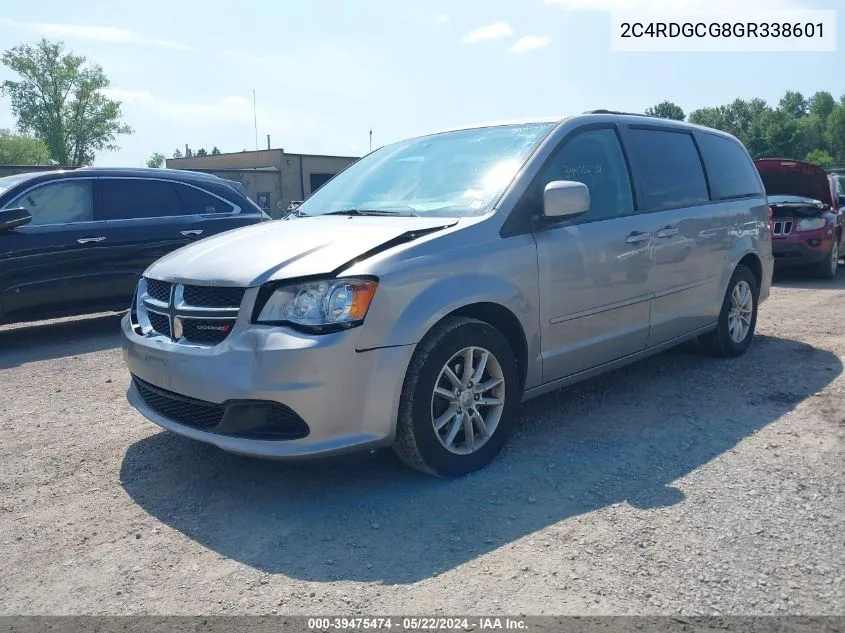 2C4RDGCG8GR338601 2016 Dodge Grand Caravan Sxt