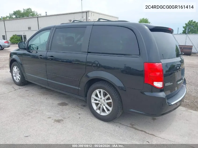 2C4RDGCG0GR161414 2016 Dodge Grand Caravan Sxt