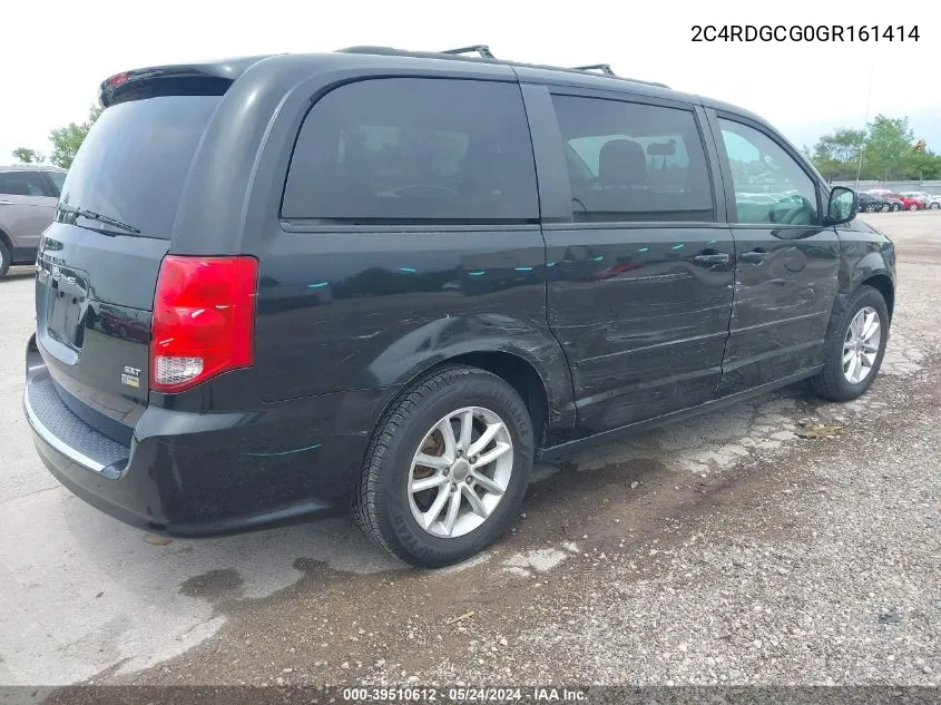 2C4RDGCG0GR161414 2016 Dodge Grand Caravan Sxt