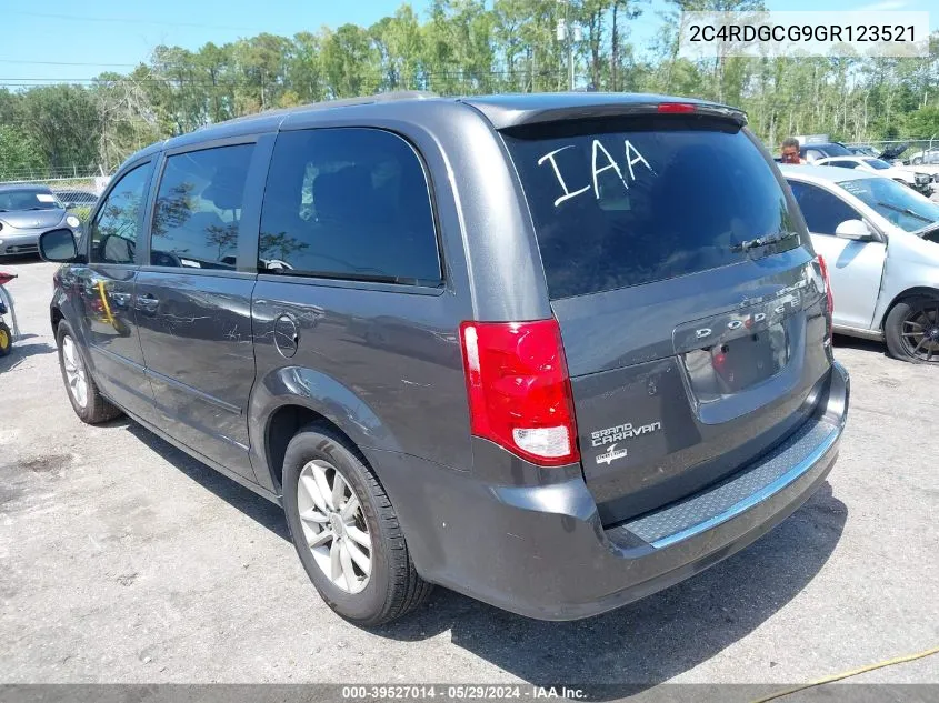 2C4RDGCG9GR123521 2016 Dodge Grand Caravan Sxt