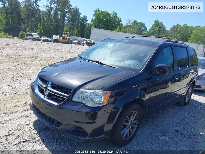 2016 Dodge Grand Caravan Sxt VIN: 2C4RDGCG1GR373173 Lot: 39531630