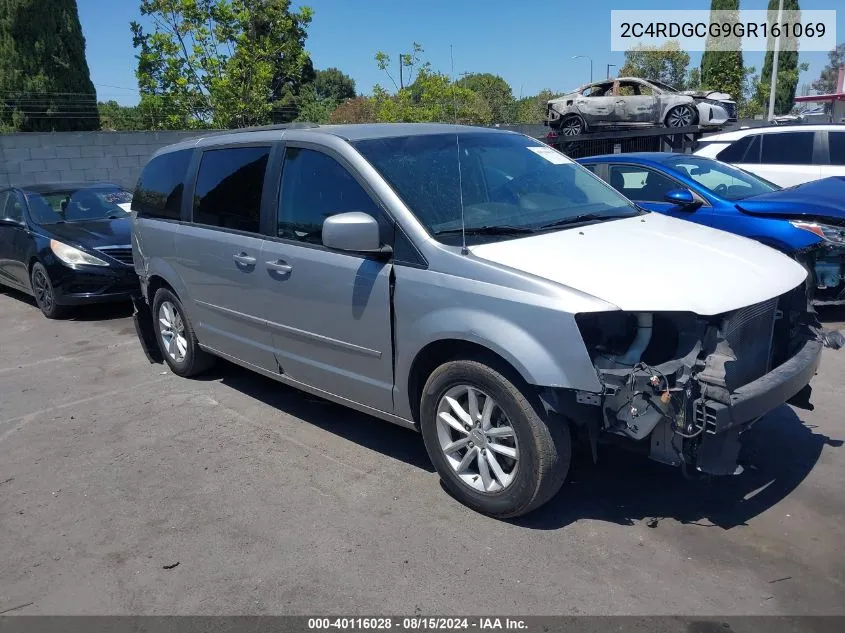 2C4RDGCG9GR161069 2016 Dodge Grand Caravan Sxt