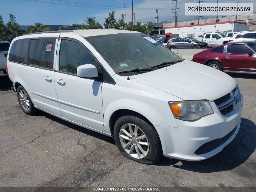 2C4RDGCG6GR266569 2016 Dodge Grand Caravan Sxt