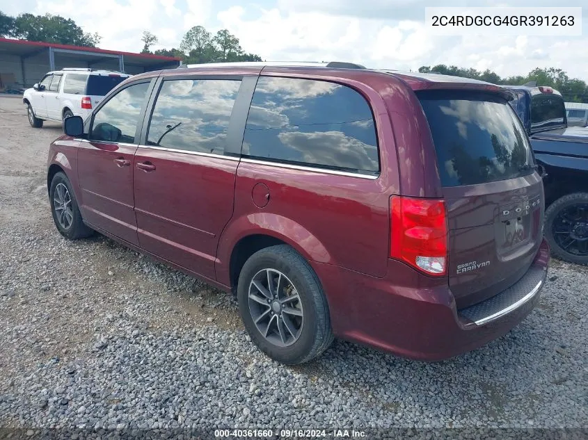 2C4RDGCG4GR391263 2016 Dodge Grand Caravan Sxt