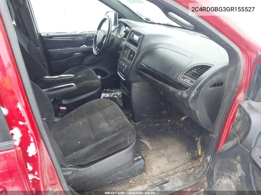 2C4RDGBG3GR155527 2016 Dodge Grand Caravan Se Plus