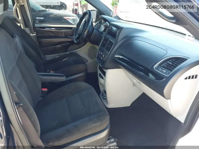 2C4RDGBG8GR115766 2016 Dodge Grand Caravan Se Plus