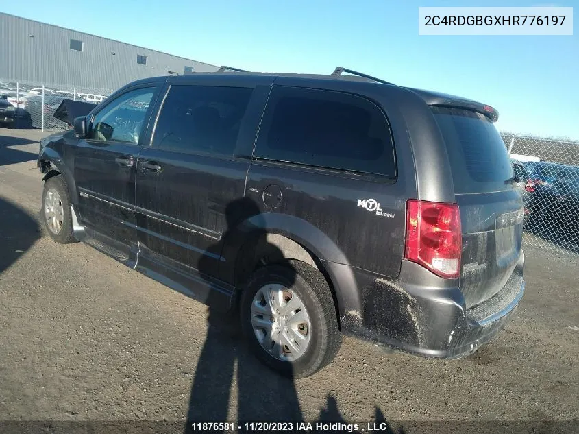 2C4RDGBGXHR776197 2017 Dodge Grand Caravan