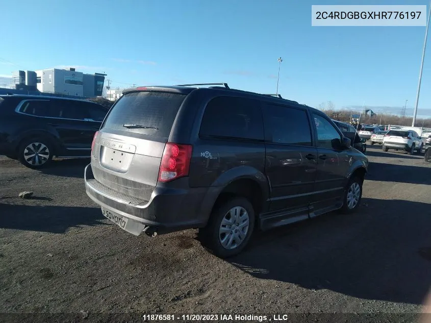 2C4RDGBGXHR776197 2017 Dodge Grand Caravan