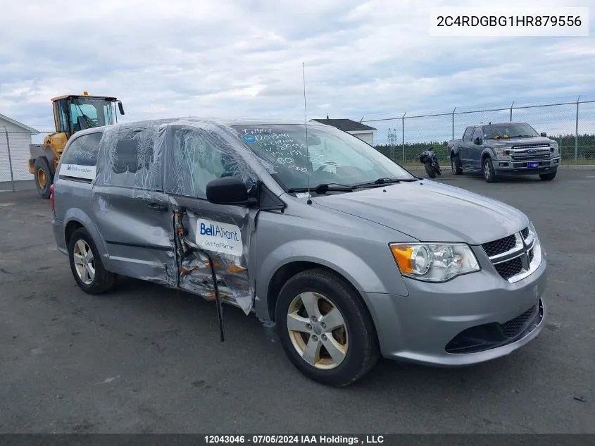 2017 Dodge Grand Caravan Se VIN: 2C4RDGBG1HR879556 Lot: 12043046