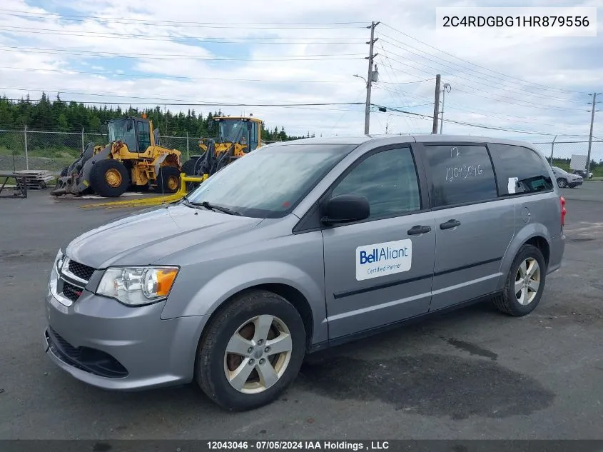 2017 Dodge Grand Caravan Se VIN: 2C4RDGBG1HR879556 Lot: 12043046